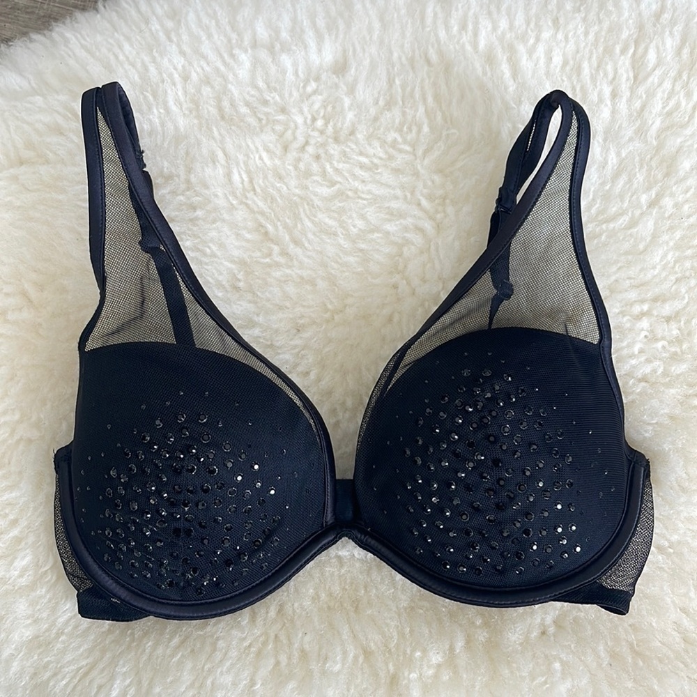 La Senza Prive jewelled push-up bra